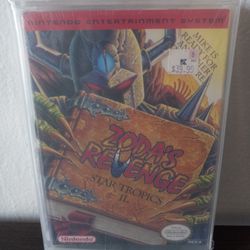 1994 Nintendo Zodas Revenge Star Tropics 2 (CAS GRADED 80+)NEW FACTORY SEALED