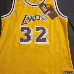 Women's Magic Johnson Jersey Hardwood Classic
