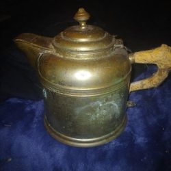 Antique Rome.  Metal  Ware  Tea Pot  