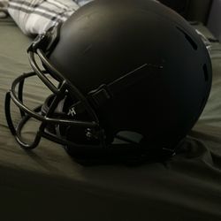 Matte Black youth medium xenith football helmet