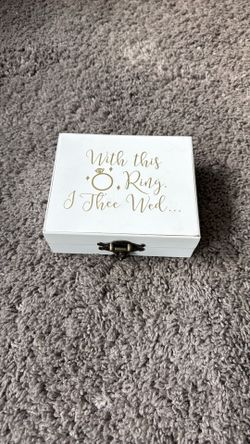 Newly Weds Ring Box