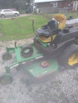 2015 John Deer 60" ztrak commercial zero turn mower