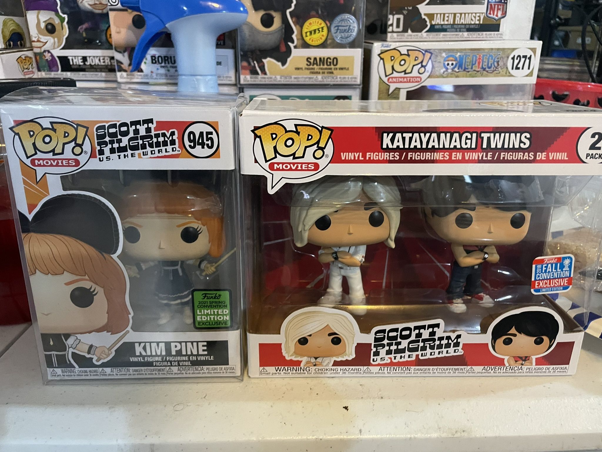 Scott Pilgrim Funko Pops Bundle Set