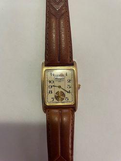 Stamper Quartz 14k Leaves Watch