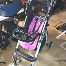 Gently used girls stroller