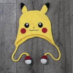 Pikachu Pokemon Beanie!