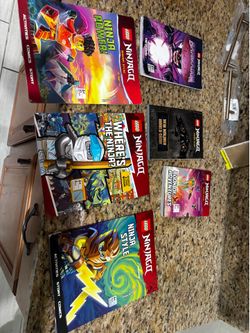 6 Legi Ninjago books