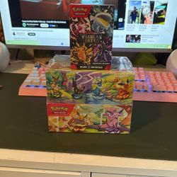 Prismatic Evolution And Palawan Fates Pokemon Cards Factory Sealed