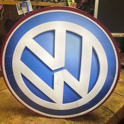 VW led sign