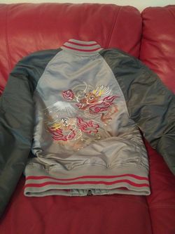 Authentic reversible dragon jacket