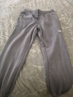The North Face brand new medium sweat pants gray