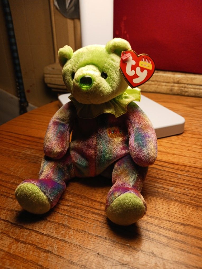 August Beanie Babies