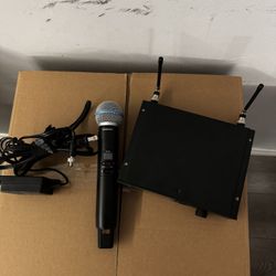 SHURE SLXD4 BETA 58a WIRELESS MICROPHONE 🎤 LIKE NEW 