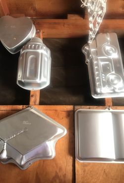 Wilton character pans.