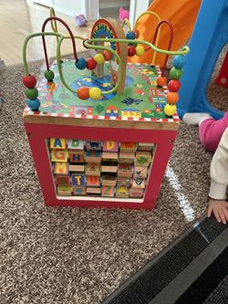 Wooden Activity Center 