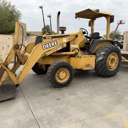 2001 John Deere 210 LE Gannon Skip Loader