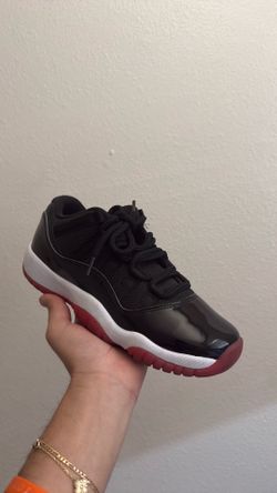 Jordan 11 bred toe