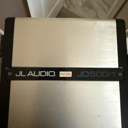 JL Sub & JL 500/1 Amp