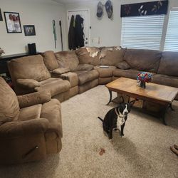 FREE! Couch / Sectional / Recliner - MUST BE ABLE TO PICK UP AND MOVE!