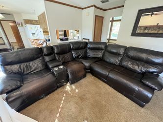 Leather Couch
