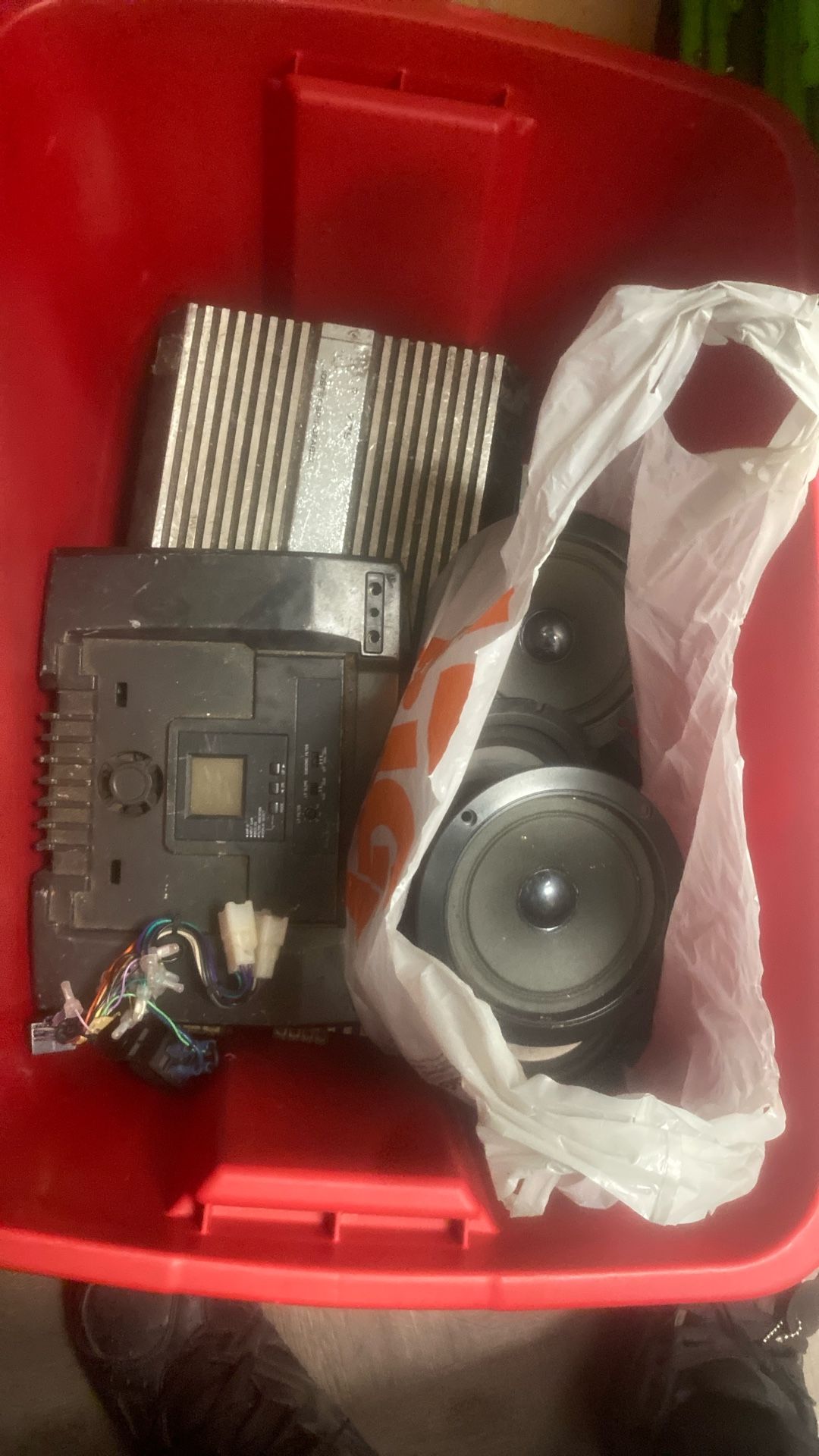 Amp And Speakers