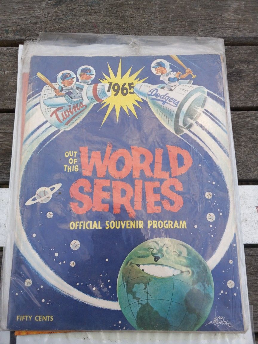 1965 Dodgers World Series Program, 