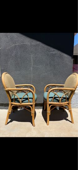 Vintage rattan chairs