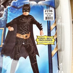 2024 Halloween Costume Boys Medium (8-10) Batman Costume