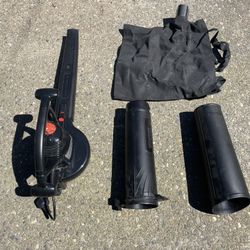 Black+Decker Electric 3in1 Leaf Blower, Vacuum, Mulcher