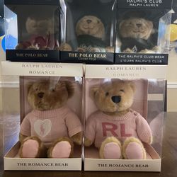 New In Box Ralph Lauren Bears 