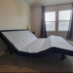 Adjustable Bed Base Frame King Size (no Mattress)