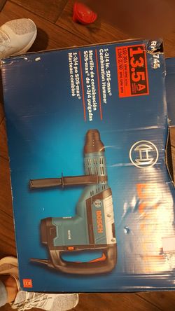 BOSCH 13.5AMP 1 3/4 SDS-MAX VARIABLE SPEED ROTORY HAMMER