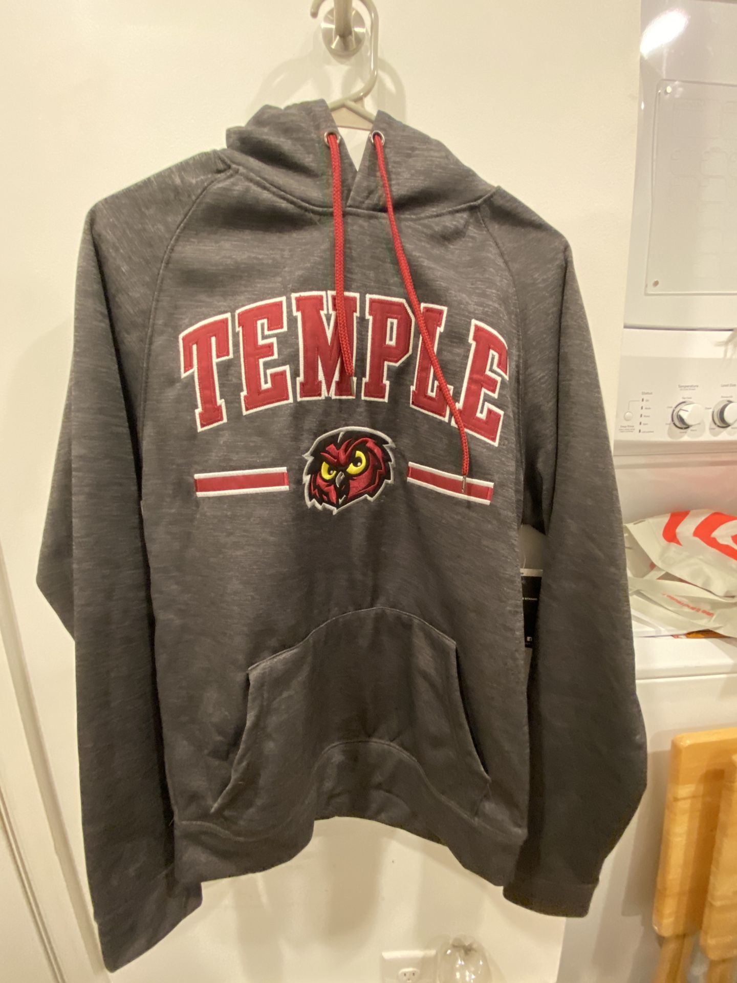 Temple Owls Hoodie Never Worn
