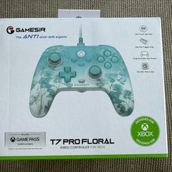 GameSir T7 Pro Floral Wired XBOX Controller New-In-Box