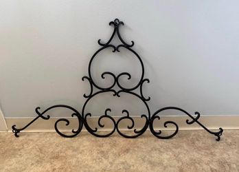 Large wrought-iron decor