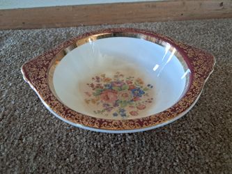 Vintage China Handled Bowl