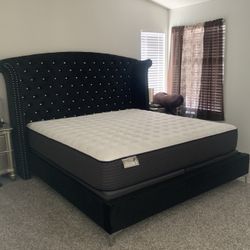 $899 Brand New King Bed Frame With Mattress (Read Description Below)