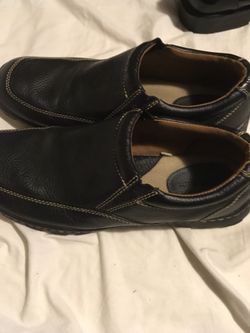 Men’s black leather Cherokee slip ons 10 1/2