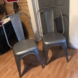 Chair Set Metal