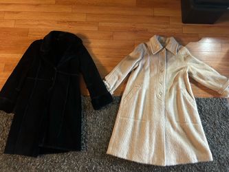 Two Women's Long trench  Coats