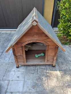 Trixie Wooden Outdoor Dog House FREE