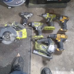 Lot Of Power Tools