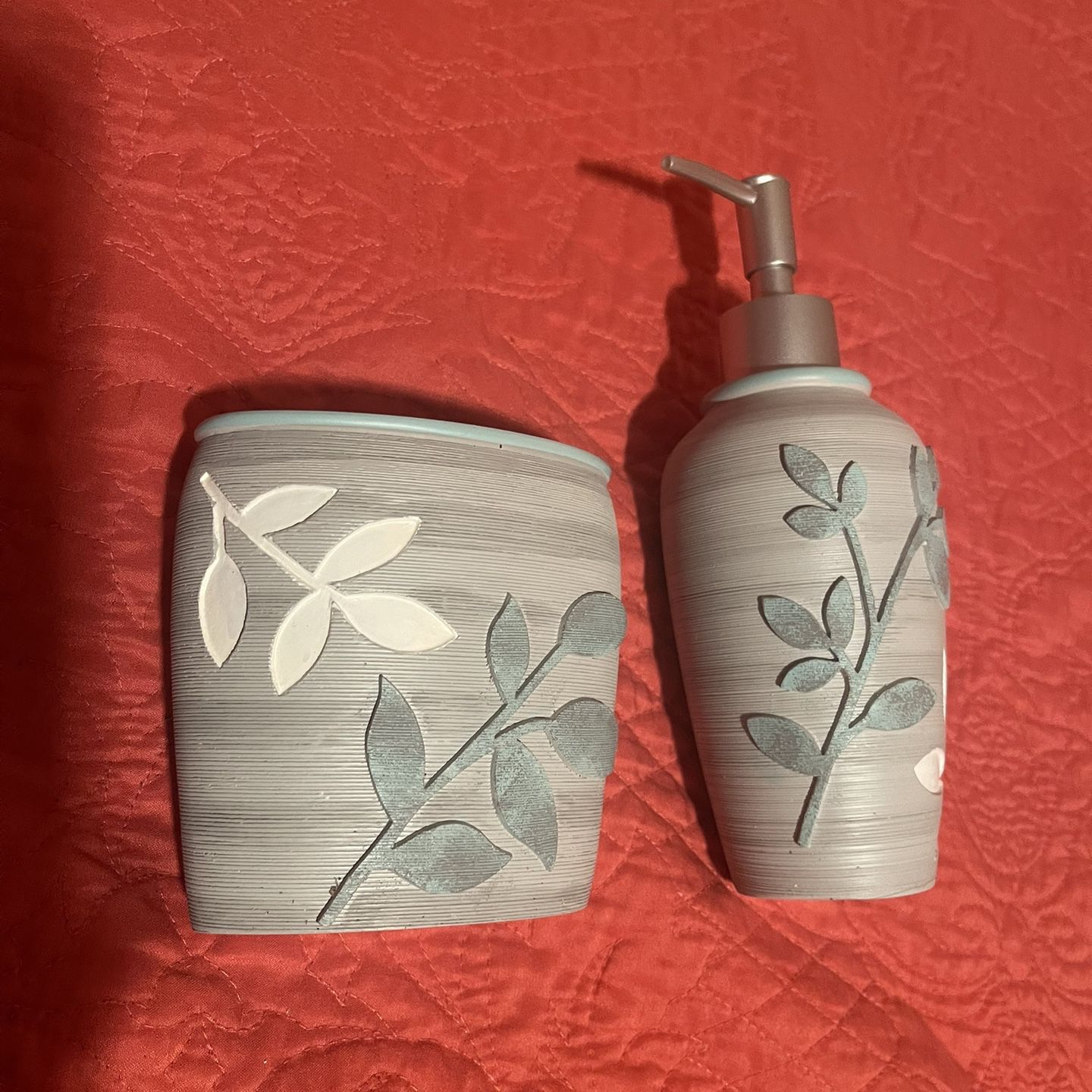 New Soap Dispenser Toothbrush Holder for Sale in San Antonio, TX - OfferUp