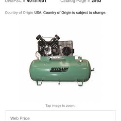 Speedaire Compressor 