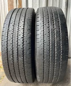 2 tires 245 75 16 Bridgestone
