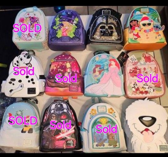 Brand New! Loungefly Disney Mini Backpack ($50 & UP) 💗