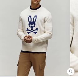 NEW PSYCHO BUNNY SWEATER XXL