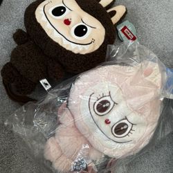 Popland Exclusive Labubu And Mokoko Messenger Bag