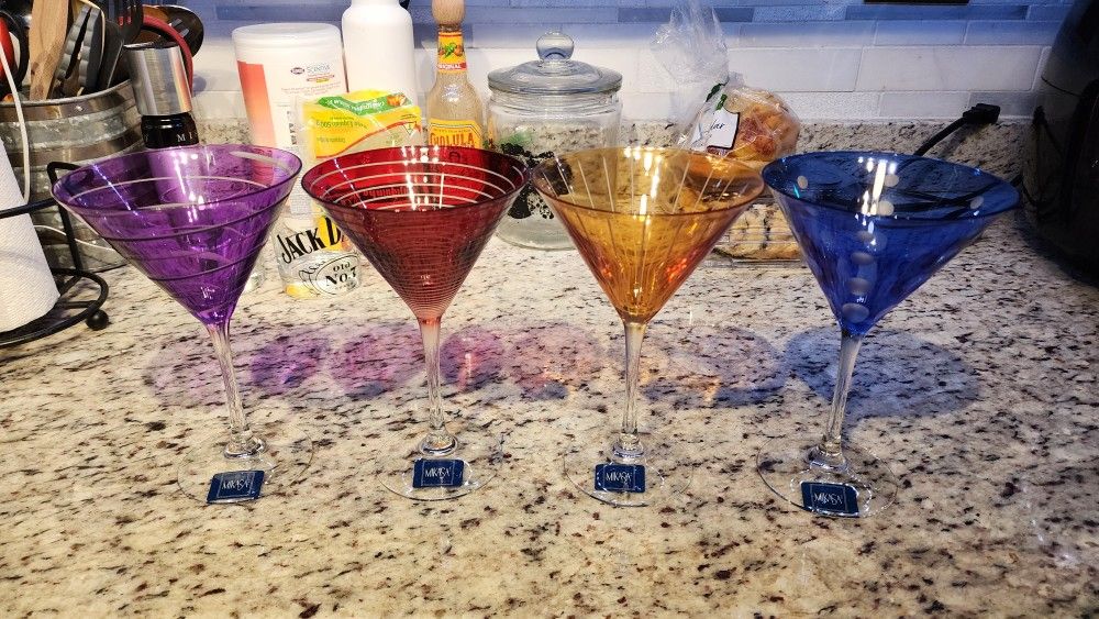 Mikasa Martini Glasses