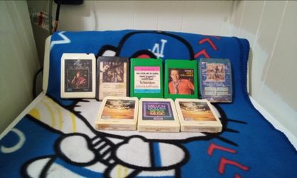 8 Track Tapes Lot Of 8